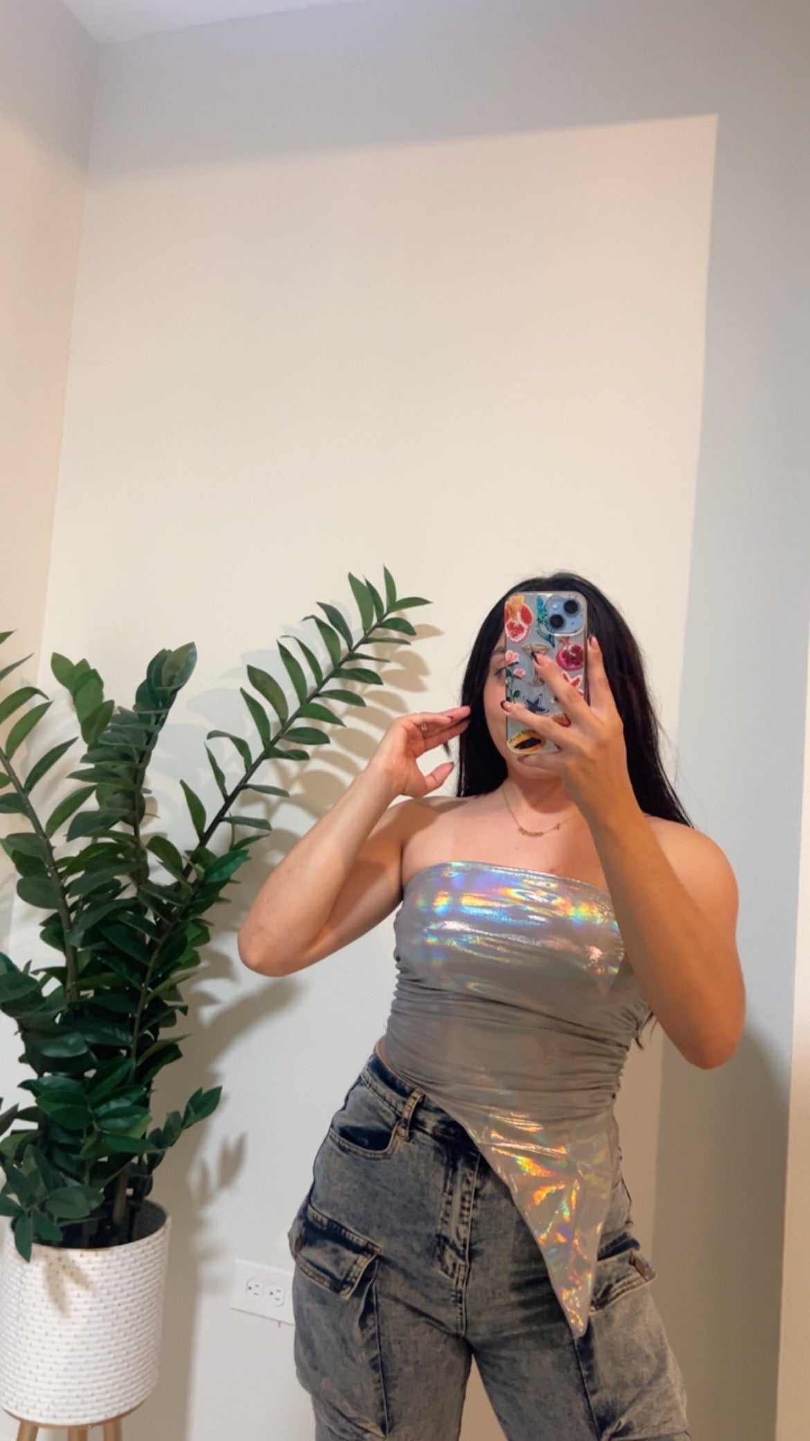 Asymmetrical Tube Top