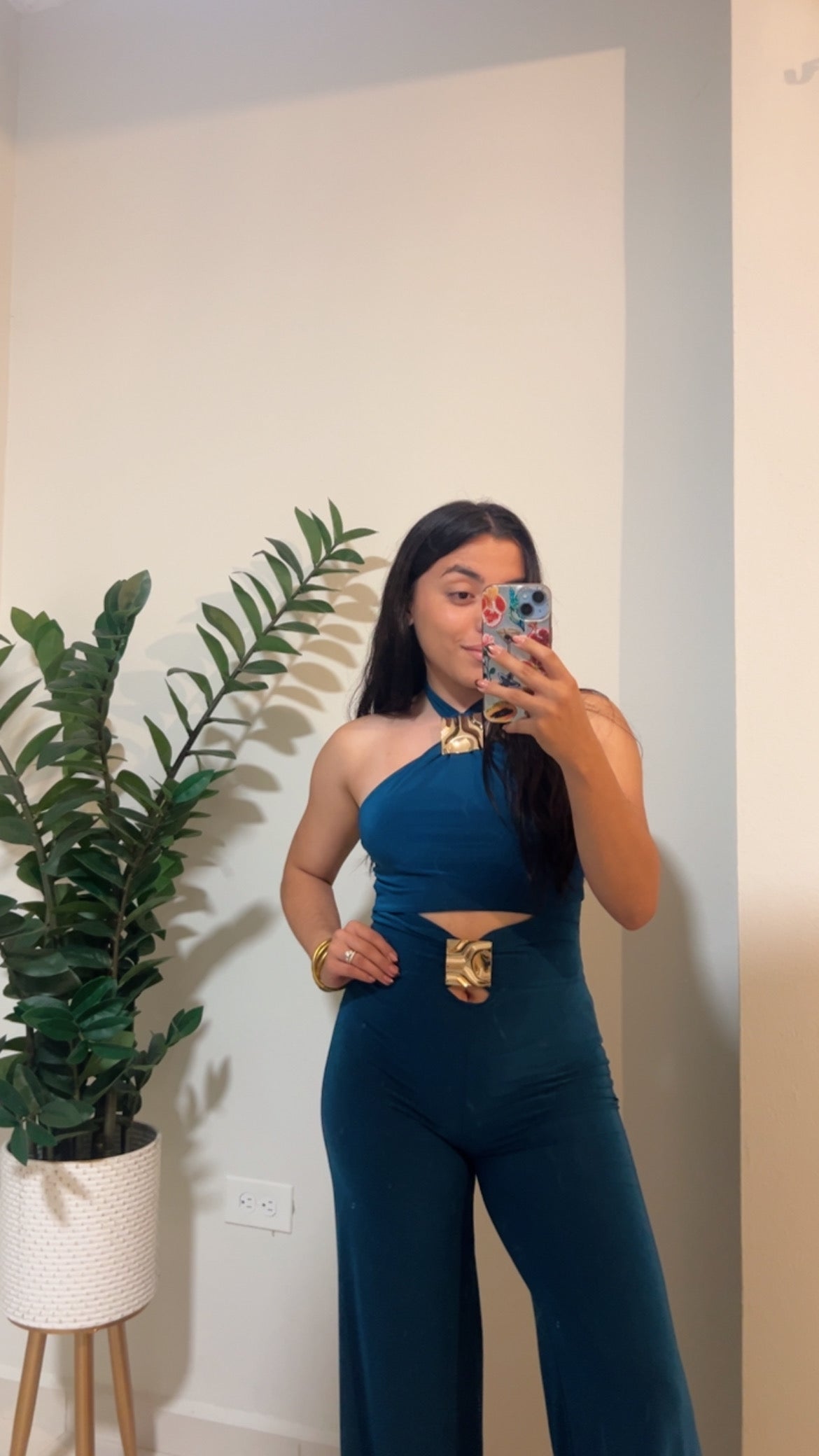 Open Back Jumpsuit