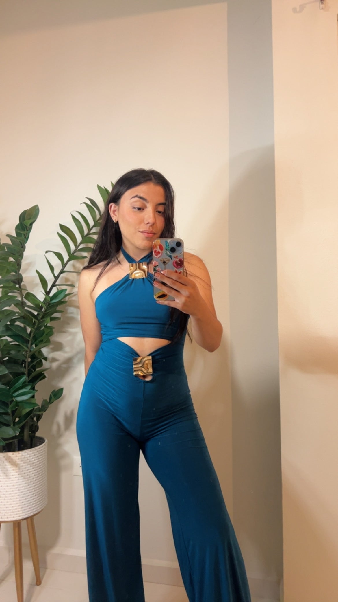 Open Back Jumpsuit